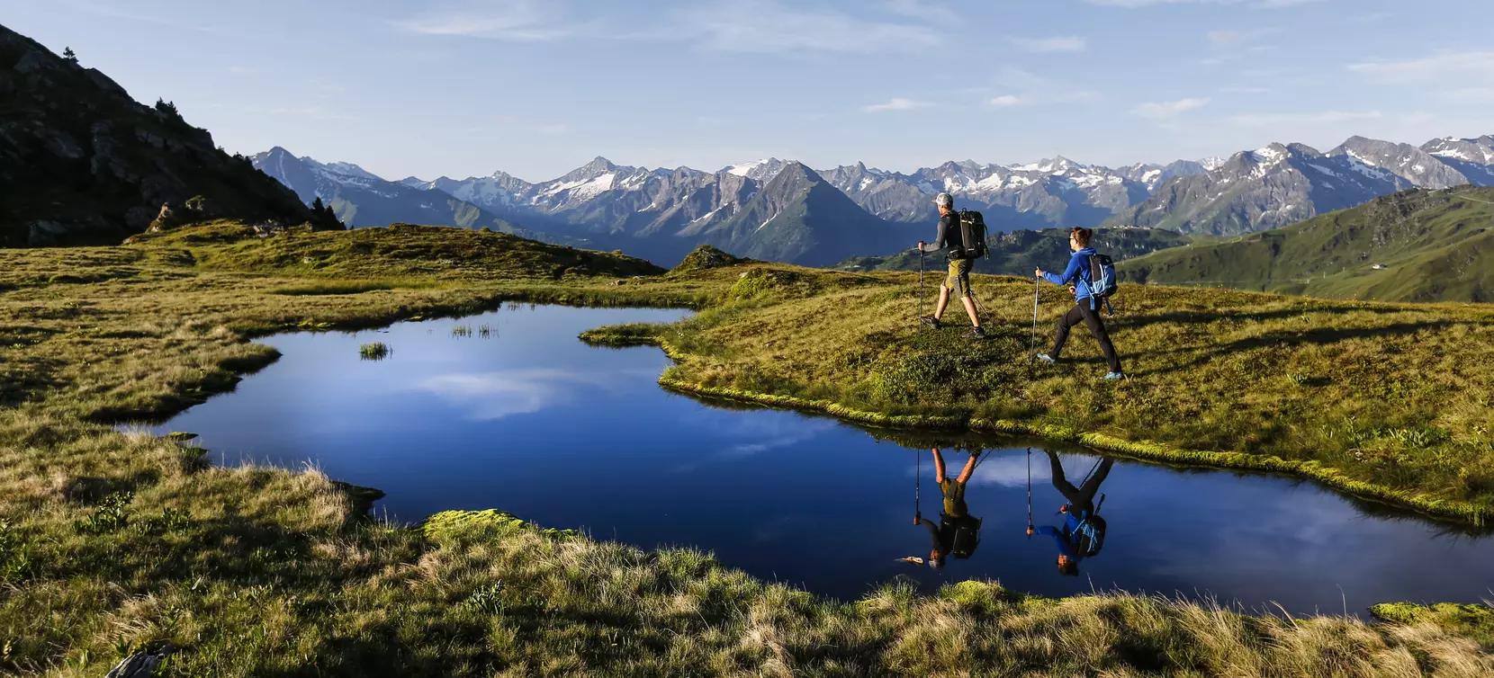 Wandern in der Region Mayrhofen-Hippach im Zillertal  © Archiv TVB Mayrhofen / Dominic Ebenbichler