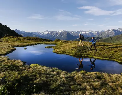 Wandern in der Region Mayrhofen-Hippach im Zillertal  © Archiv TVB Mayrhofen / Dominic Ebenbichler