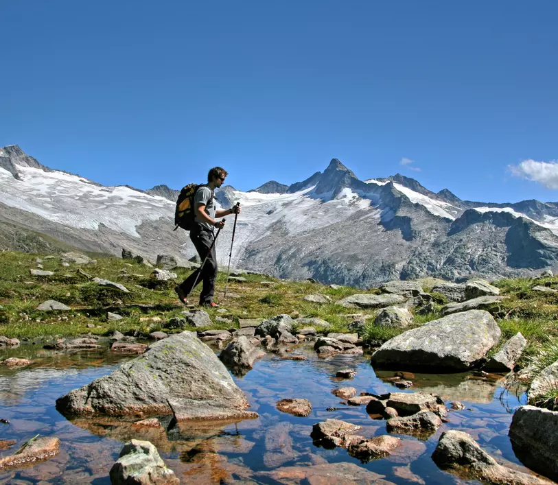 Wandern im Naturpark Zillertaler Alpen © Archiv TVB Mayrhofen / Christian Penning